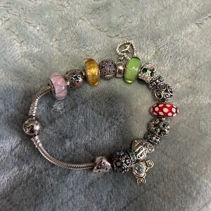 Disney Pandora Charm Bracelet